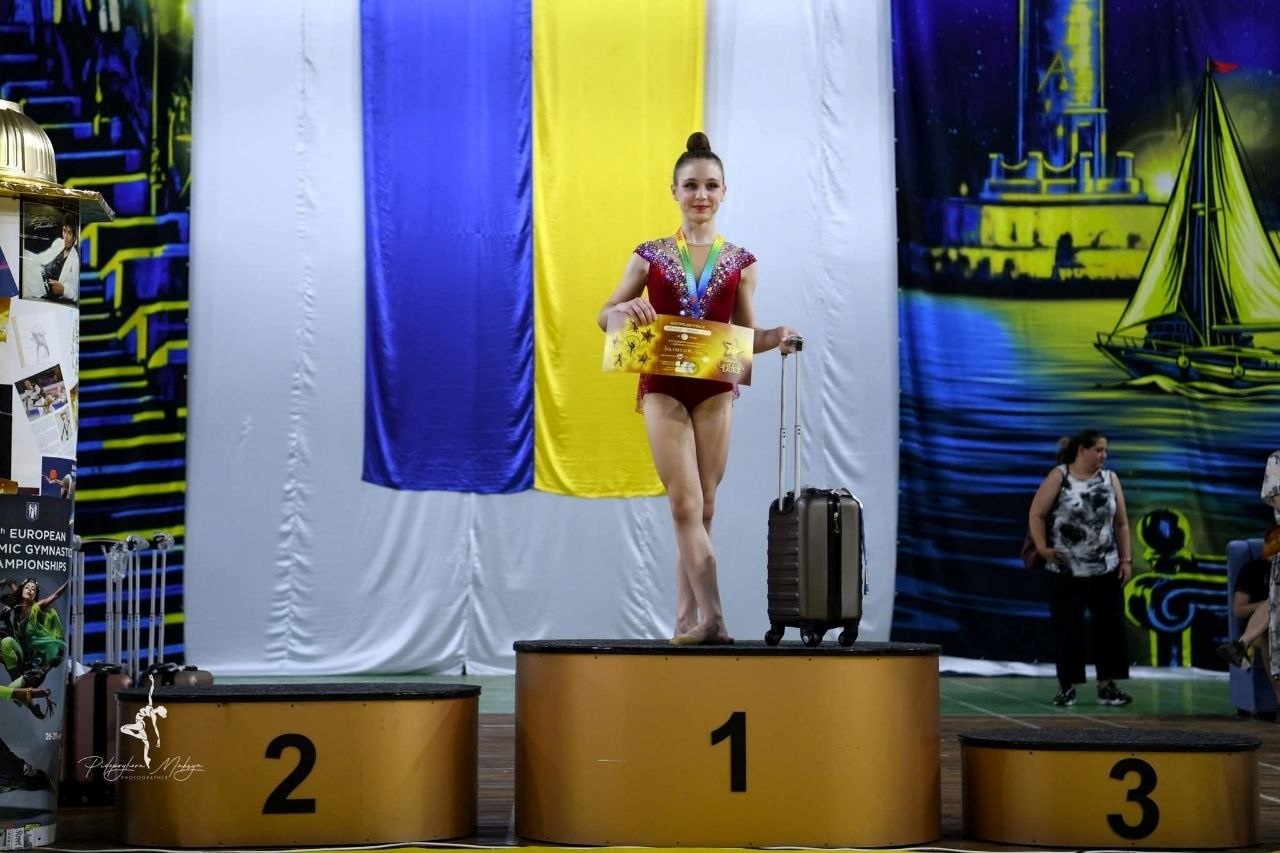 Гімнастки з Біляївки вибороли призові місця на турнірі «Золотий Дюк»