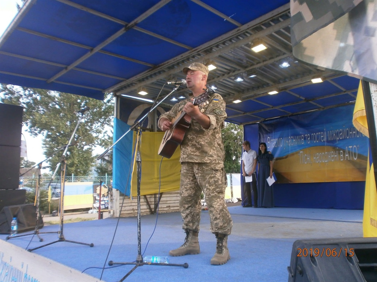 Ігор під час одно з виступів
