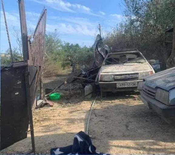 Ворожий удар по Дачненській ОТГ: родина втратила житло