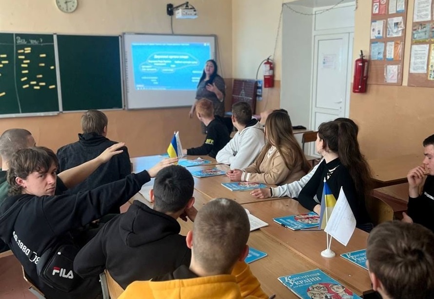 Під час воркшопу Всеукраїнської гри " Ми законотворці" 
