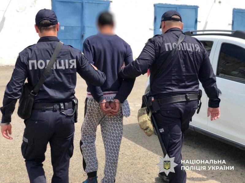 Затримання підозрюваного за напад у Білгород-Дністровському